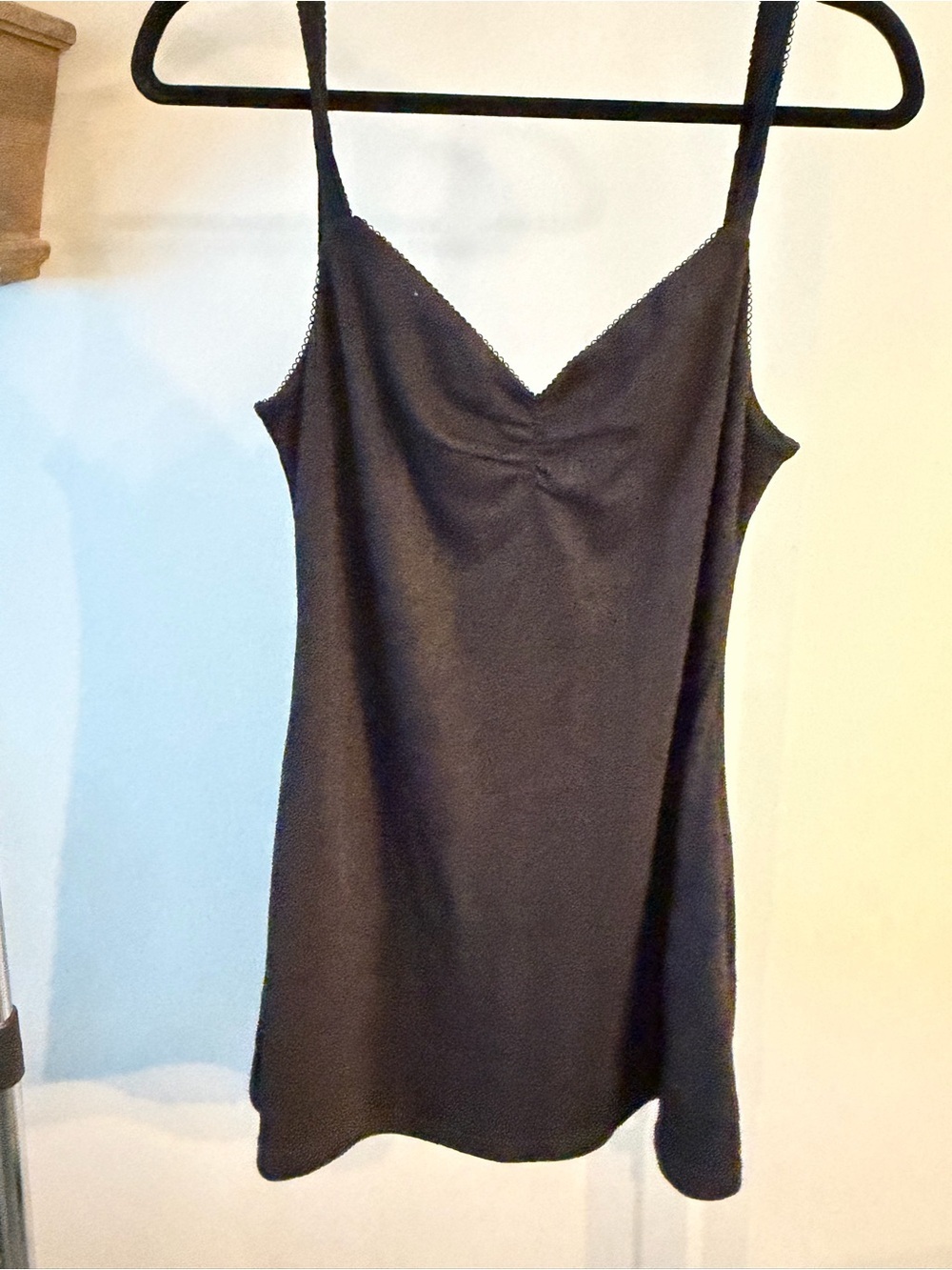 NWT ✨ White Fox Boutique show me around Black V-Neck Slip Camisole dress - med.